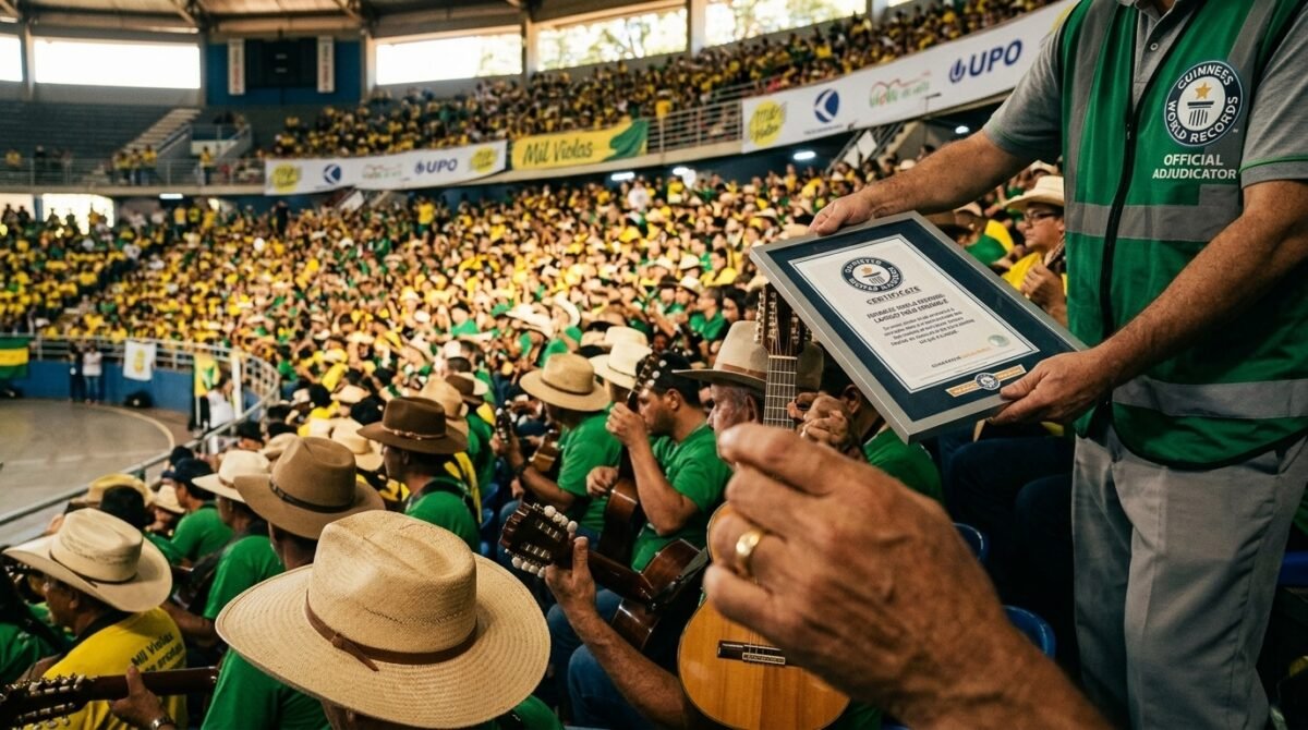 Guinness Book registra maior orquestra de viola do mundo durante evento em Uberlândia