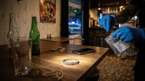 VÍDEO: ladrão invade bar armado, rouba empresário e leva colar e pulseira avaliados em meio milhão de reais, no Paraná