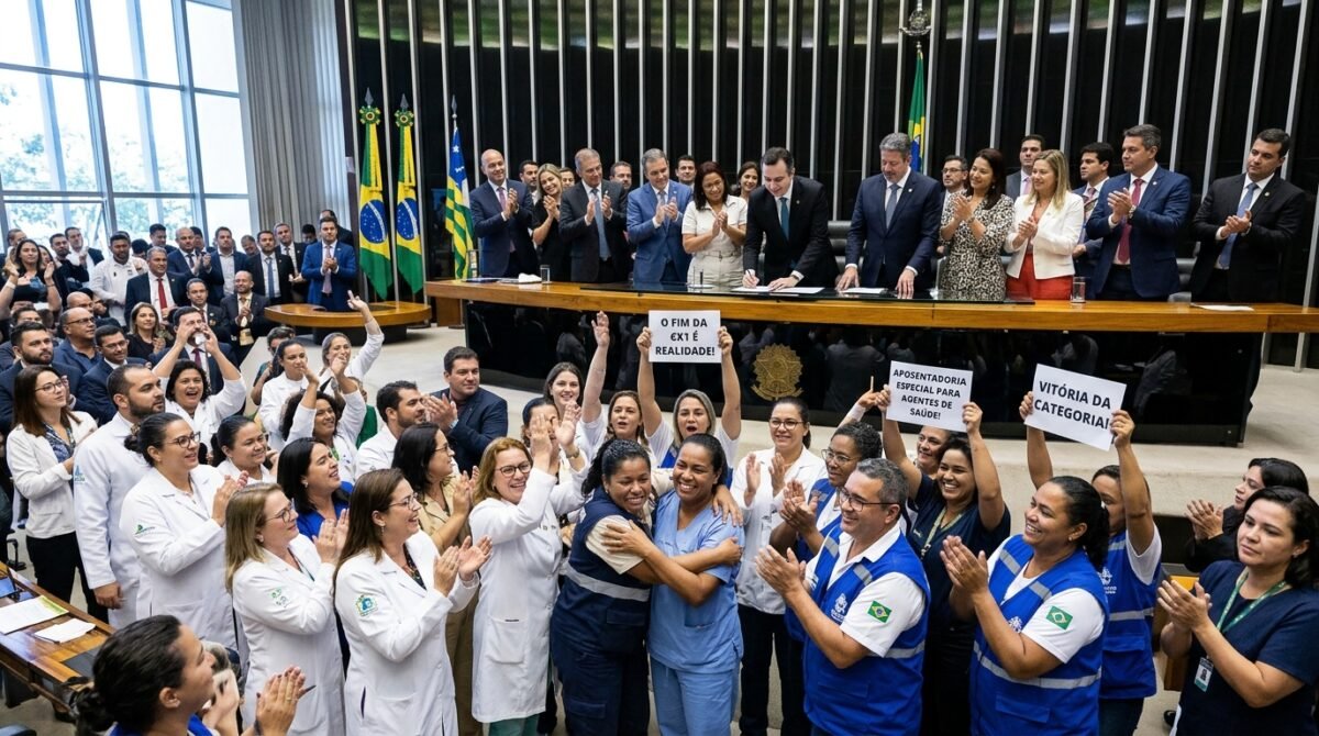 Congresso promulga o fim da escala 6x1 e aposentadoria especial para agentes de saúde