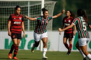 Fluminense vence Flamengo e abre vantagem na Copa do Brasil Feminina