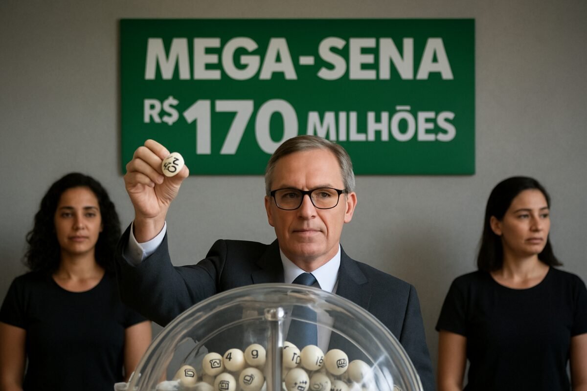 Mega-Sena sorteia prêmio acumulado em R$ 170 milhões neste domingo